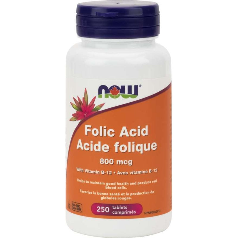 Folic Acid 800mcg, 250 Tablets