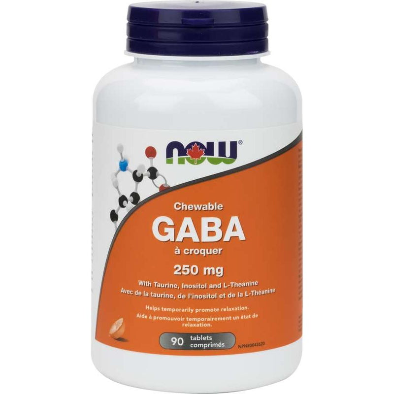 GABA 250mg, 90 Chewable Tablets