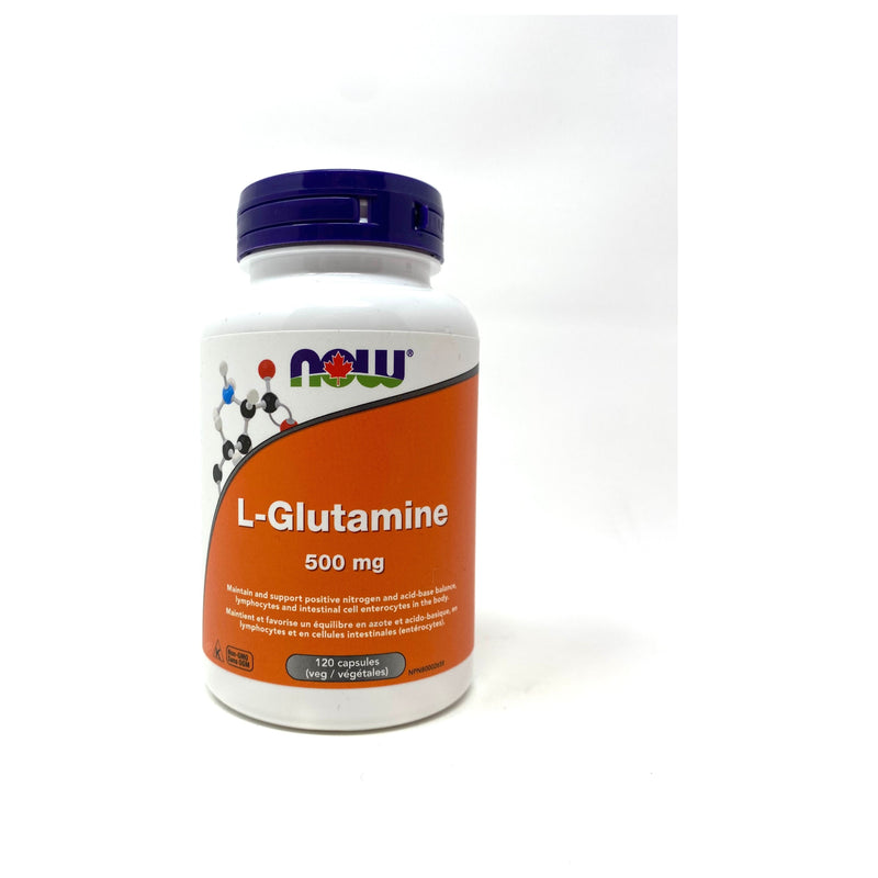 L-Glutamine 500mg, 120 Capsules